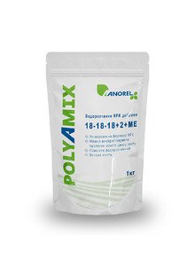 Anorel Polyamix NPK (НПК) 18-18-18 + ME 1 кг